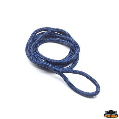 High tenacity polyester spliced eye fender line blue color Trem T8606175