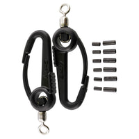Scotty Downrigger Weight Swivel Hooks with Wire Connector Sleeves (2pcs)