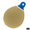 Fender cover socks NEOFEND® IN NEOPRENE doubleface gray/mustard for Majoni Buoy Fender WSHB4 - Model WSHB4 - Ø cm 65 - H 88 cm [P0956062]