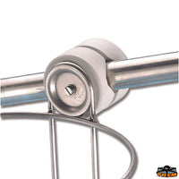 Aisi 316 fender basket kit diameter 195 mm height 433 mm - Dimensions mm Ø 230xH 450 - Baskets P0632230 [P0602230]