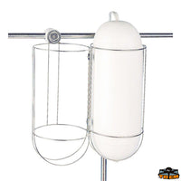 Aisi 316 fender basket diameter 195 mm height 433 mm - Material AISI 316 - Dimensions mm Ø 195 x H 433 [P0632185]