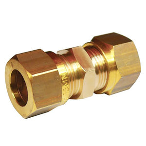 AG Compression Straight Coupling (3/8" to 3/8" Compression)