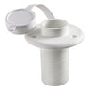 Plastic base recess flat surface 3 contacts white