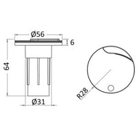 Flat base for pull-out pole