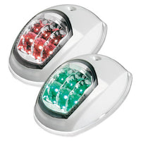 Evoled navigation lights white ABS left + right (Blister)