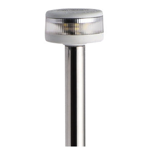 Light pole w/Evoled 360° led light white 100 cm