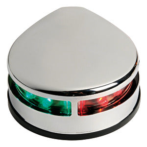 Bicolor navigation light polished SS body