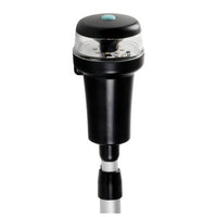 Navigation light 360° white on telescopic pole