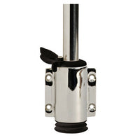 Pull-out led pole 60 cm w/black plastic light