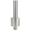 Classic wall mounting pole 100 cm light 360° white