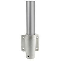 Classic wall mounting pole 100 cm light 360° white