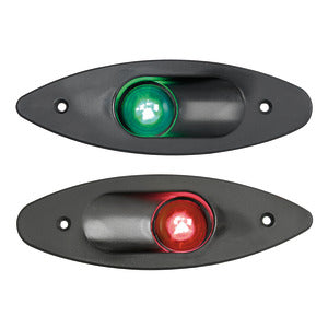Built-in ABS navigation light red/black