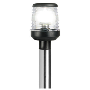 Advace pull-out pole black plastic w/base 100 cm