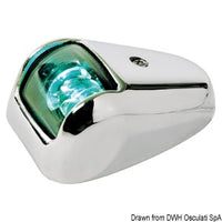 Orions AISI 316/112.5° green navigation light