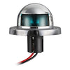 Green 112.5° navigation light made of chromed ABS