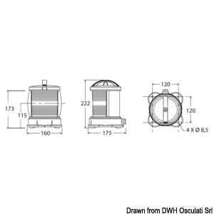 DHR navigation light green 112.5°