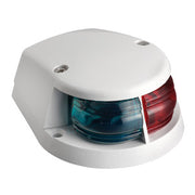 Red/green bow navigation light white cap