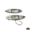Low consumption LED navigation lights manufactured in mirror polished S.S. for built-in bulkhead mounting Trem L6232197