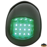 Pair of navigation lights in black ABS Trem L6230780
