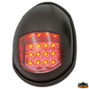 Pair of navigation lights in black ABS  port and starboard side lights - Mod. 112.5 green + 112.5 red - Body material Black plastic [L6230780]