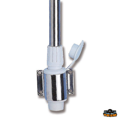 Spare base for pole lights bulkhead white colour Trem L4101102