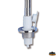 Spare base for pole lights racess fit for pull-out poles white colour Trem L4100102