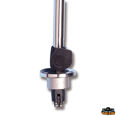 Spare base for pole lights racess fit for pull-out poles black colour Trem L3800102