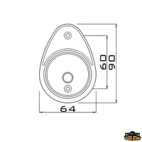 Navigation light horizontal-mounting 12V 8W Antares white glass - Degrees 225° - White glass - Bow model - Body color								

								White [L6674560]