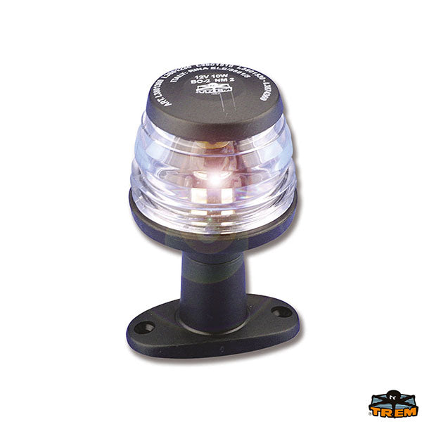 Halogen 360° anchor light with base black colour Trem L3874360