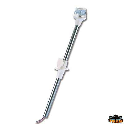Halogen retractable pole light white colour Trem L4101310