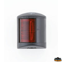 Croce del Sud halogen light 12V black color - Red glass - Left model - Degrees 112.5° - Body color Black - For boats								

								<12 [L3680532]