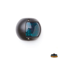 Stella Polare halogen light 12V black color - White glass - Bow model - Degrees 225° - Body color Black - For boats								

								<20 [L5780560]