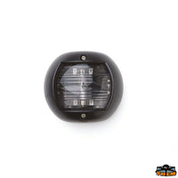 Stella Polare halogen light 12V black color - White glass - Bow model - Degrees 225° - Body color Black - For boats								

								<20 [L5780560]