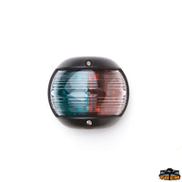 Stella Polare halogen light 12V black color - White glass - Bow model - Degrees 225° - Body color Black - For boats								

								<20 [L5780560]