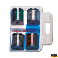 Set of 4 navigation lightsCROCE DEL SUD black colour Trem L3680004