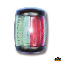 Mini Star Easy led light black color - White glass - Bow model - Degrees 225° - Body color Black - For boats								

								<12 [L5980563]