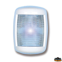 Mini Star Easy led light white color - White glass - Stern model - Degrees 135° - Body colour: White - For boats								

								<12 [L5974583]