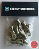 Copper Tube Terminal Lug STRAIGHT - 6mm Conductor, for 8mm Stud [Pack of 10]