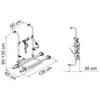 Fiamma Carry-Bike Pro for Hymer/Dethleffs (02093A64B)