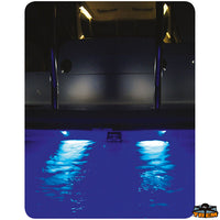 Led underwater light blue color - Blue light color - Body color Black [L4380003]