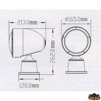 Led electric round spotlight - Candles CD 120,000 - K 6000 - Volts 10-30 - Watt27 - Lumens								

								2000 - LED 9x3W - 70° LED angle [L2209455]