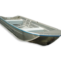 Sea Strike 14 Ft Semi Flat Aluminium Workboat - SeaStrike 14ft
