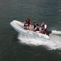 AB Lammina AL Aluminium Open Lightweight Tender with Optional Bow Locker 13ft