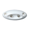 LED courtesy light, recessless version - frontal orientation