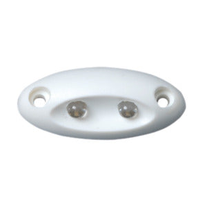 LED courtesy light, recessless version - frontal orientation