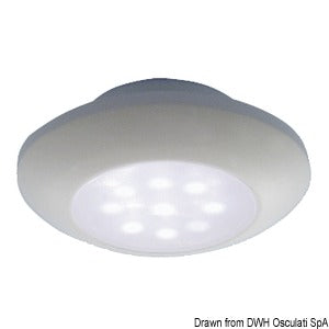 Watertight white ceiling light, white LED light