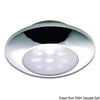 Watertight chromed ceiling light, white LED light