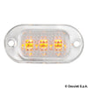 Polycarbonate courtesy light 3 LEDs no metal ring