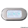 Polycarbonate courtesy light 3 blue LEDs