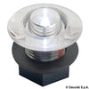 Clear polycarbonate courtesy light w/white LED